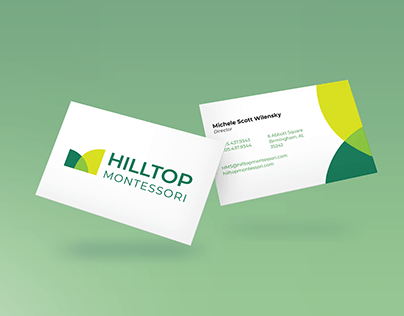 Hilltop Montessori Branding