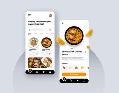 Food Recipe App | UI UX