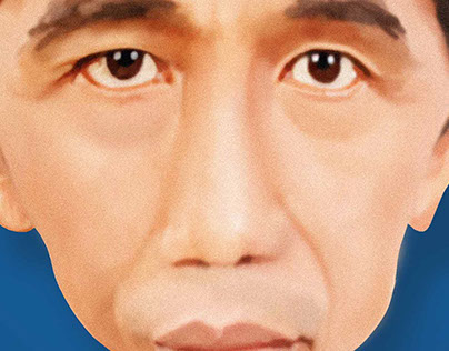 Mr Jokowi (digital painting)