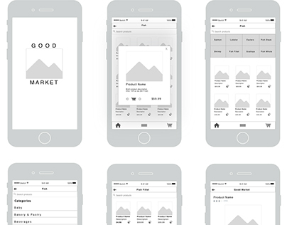 Grocery Store Research and UI Design