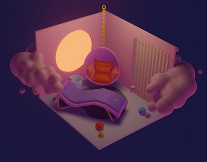 Project thumbnail - Isometric Room
