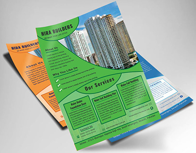 Contractor and Builder Flyer
