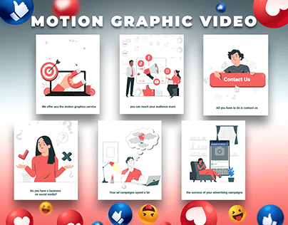 Motion Graphic Video For Marketing Agancy (3 Langues)
