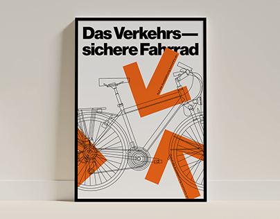 Das Verkehrssichere Fahrrad – Poster