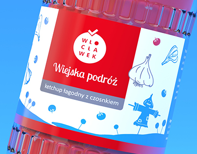 Włocławek logo rebranding | labels | illustration
