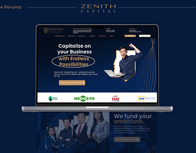 Zenith Capital Website Revamp - V1