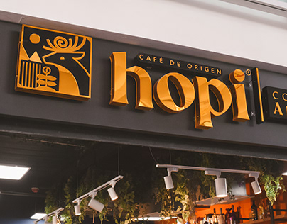Hopi Café de Origen / Branding