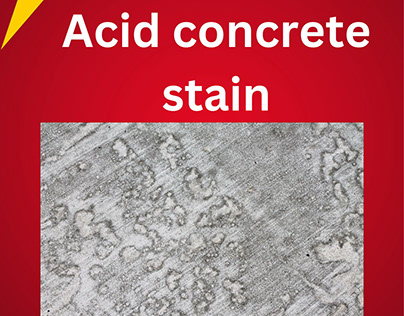 Acid concrete stain