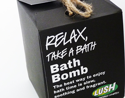Lush Bath Bomb Packaging