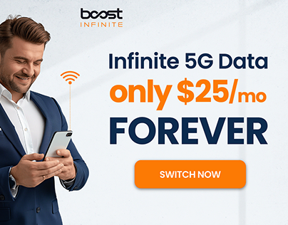 Ads for Boost Infinite
