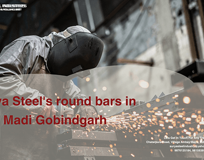 Surya Steel's round bars in Mandi Gobindgarh