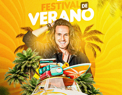 Flyer Festival de Verano