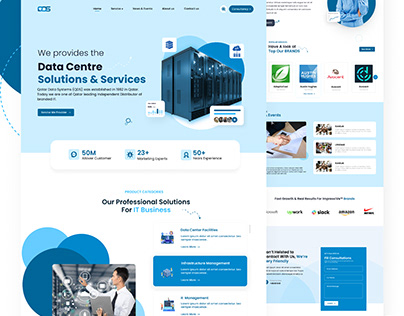 Data Centre Solutions & Services web site