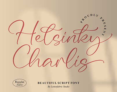 Helsinky Charlis - Beautiful Script Font