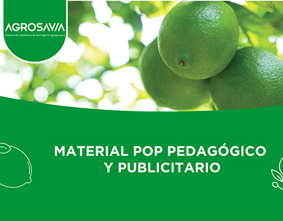 MATERIAL POP PEDAGÓGICO Y PUBLICITARIO