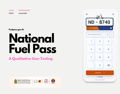 National Fuel Pass - A Qualitative User Testing