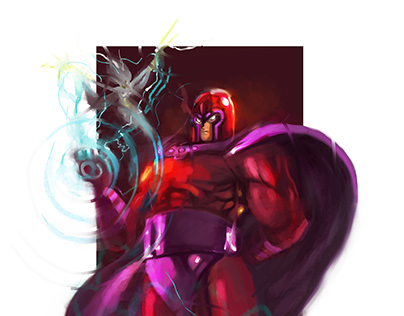 Magneto viernes de ilustración