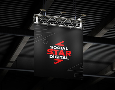Social Star Digital Logo Branding Identity