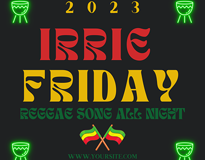 Irrie Friday Poster
