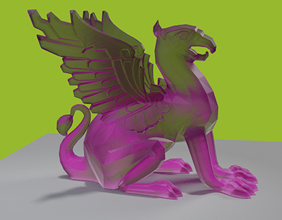 Gryphon - Paperweight | Grifo - Pisapapeles