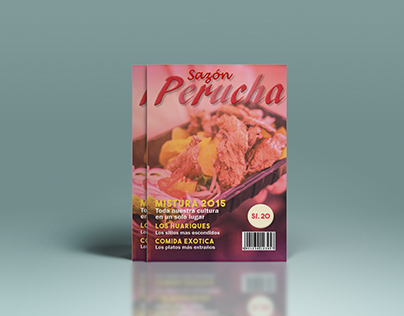 Revista "Sazón Perucha"