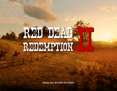Red Dead Redemption 2 Ui Redesign