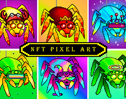 NFT pixel art collection