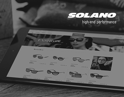 Solano Eyewear – new e-commerce platform