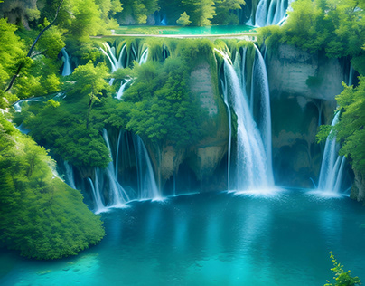 The majestic beauty of the Plitvice Lakes in Croatia