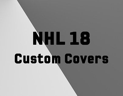 NHL 18 Custom Covers