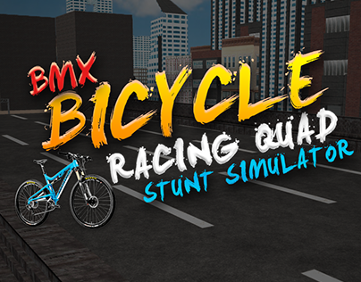 BMX Bicycle Racing Quad