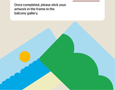 Attenborough Arts Centre Poster/ Leaflet for Exhibition