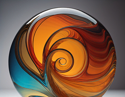 Swirling Glass II