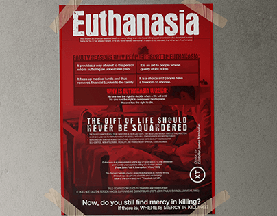 Euthanasia Poster - Xavier University Ateneo 2012