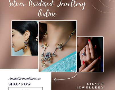 Buy Silver Oxidised Jewellery Online