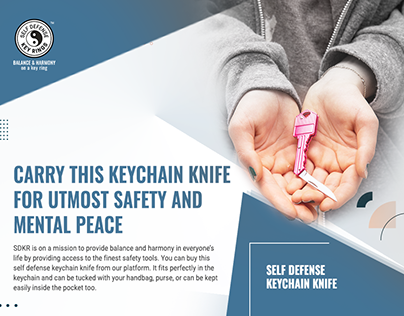 Carry Keychain Knife for Utmost Safety and Mental Peace