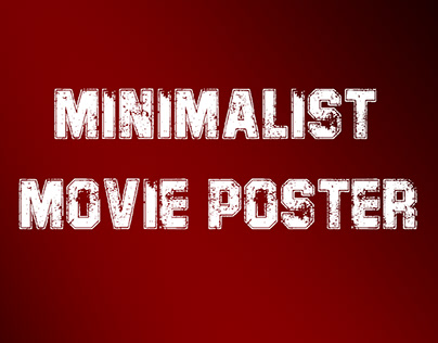 Minimalist Movie Poster