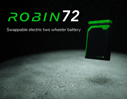 Swappable Li-ion battery for 2 wheelers