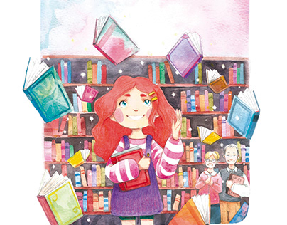 Emilia y la biblioteca mágica