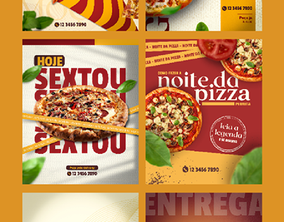 Pizzaria | social media