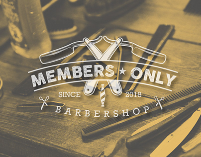 Members Only Barbershop | Branding