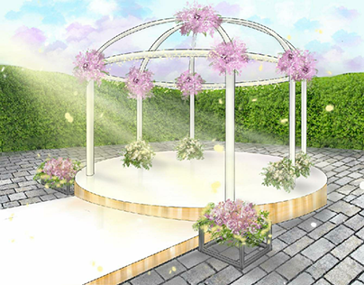 Project thumbnail - Дизайн альтанки для урочистої частини весілля