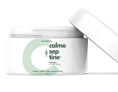 Rebrand & Mock-Up of Calmoseptine