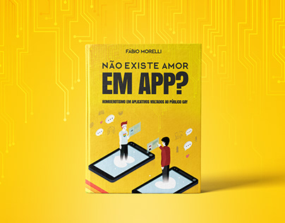 Design capa de livro: Não existe amor em App?
