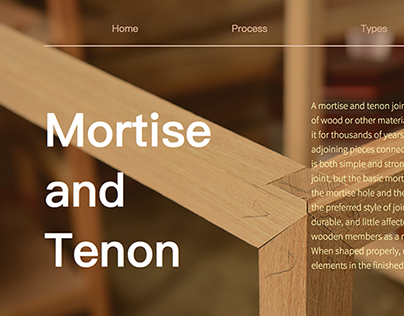 Mortise and Tenon Website
