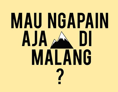 Motion Graphics - Mau Ngapain aja di Malang?