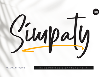 Simpaty - Handwriting Signature Font