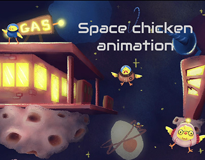 Space Chicken animation