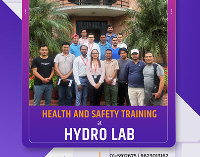 Health and safety training at Hydro lab