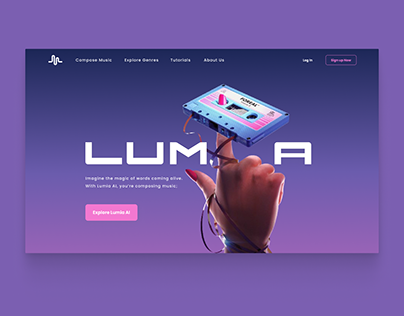 Lumia AI | UI/UX Design